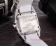 Cartier Santos 100 White Rubber Strap Fake Watch - White Roman Markers (5)_th.jpg
